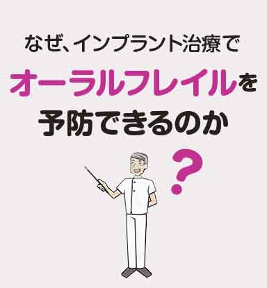 インプラントで咬むことで10歳若返る